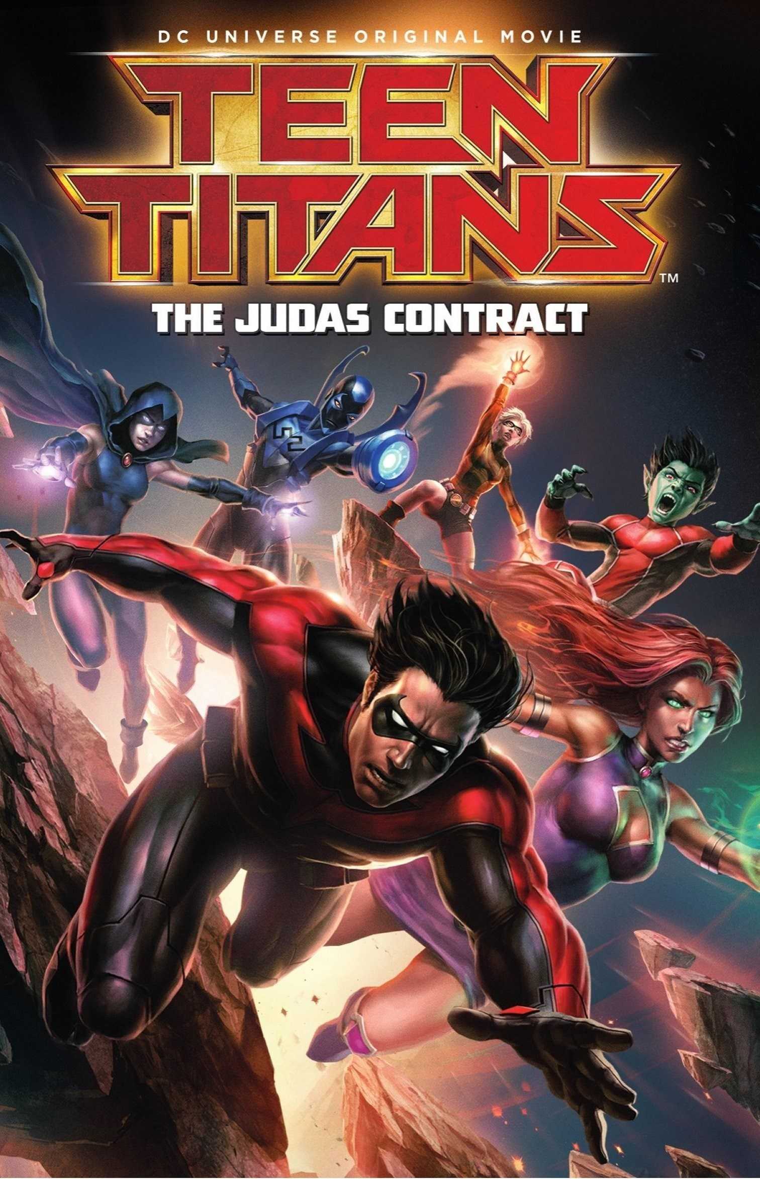 مشاهدة فيلم Teen Titans The Judas Contract 2017 مترجم