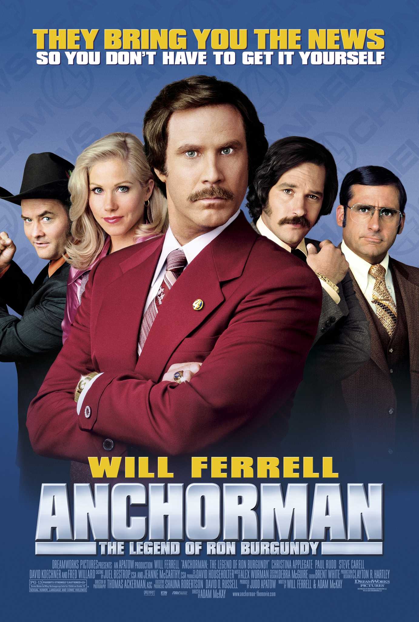 مشاهدة فيلم Anchorman The Legend Of Ron Burgundy 2004 مترجم