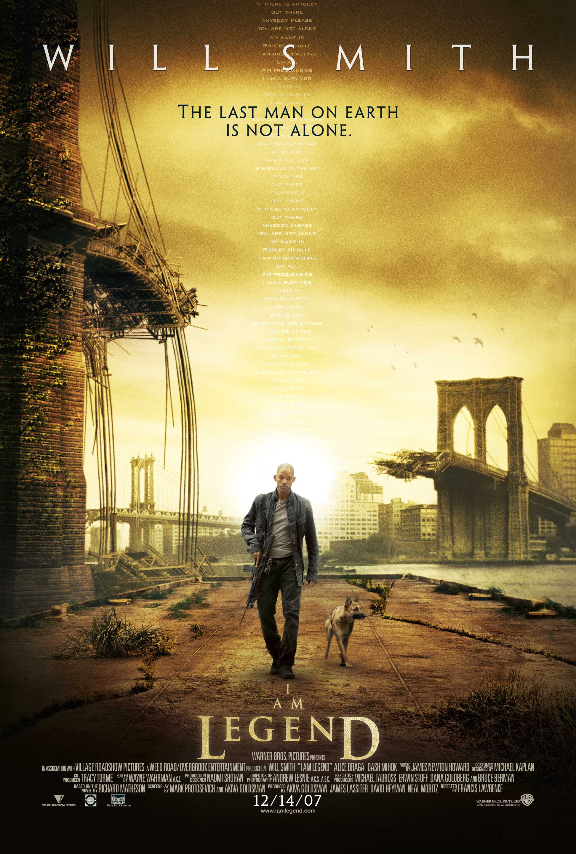 مشاهدة فيلم I Am Legend 2007 مترجم