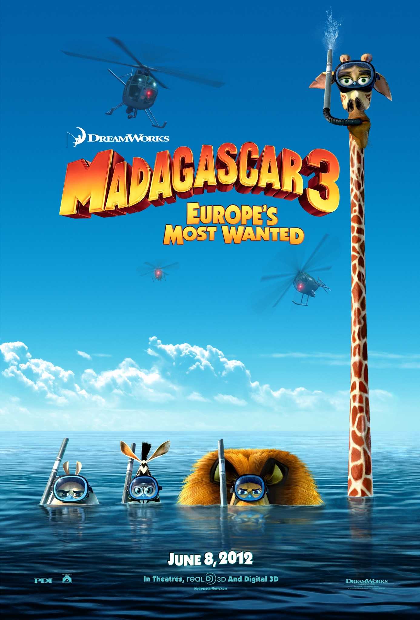 مشاهدة فيلم Madagascar 3 Europes Most Wanted 2012 مترجم