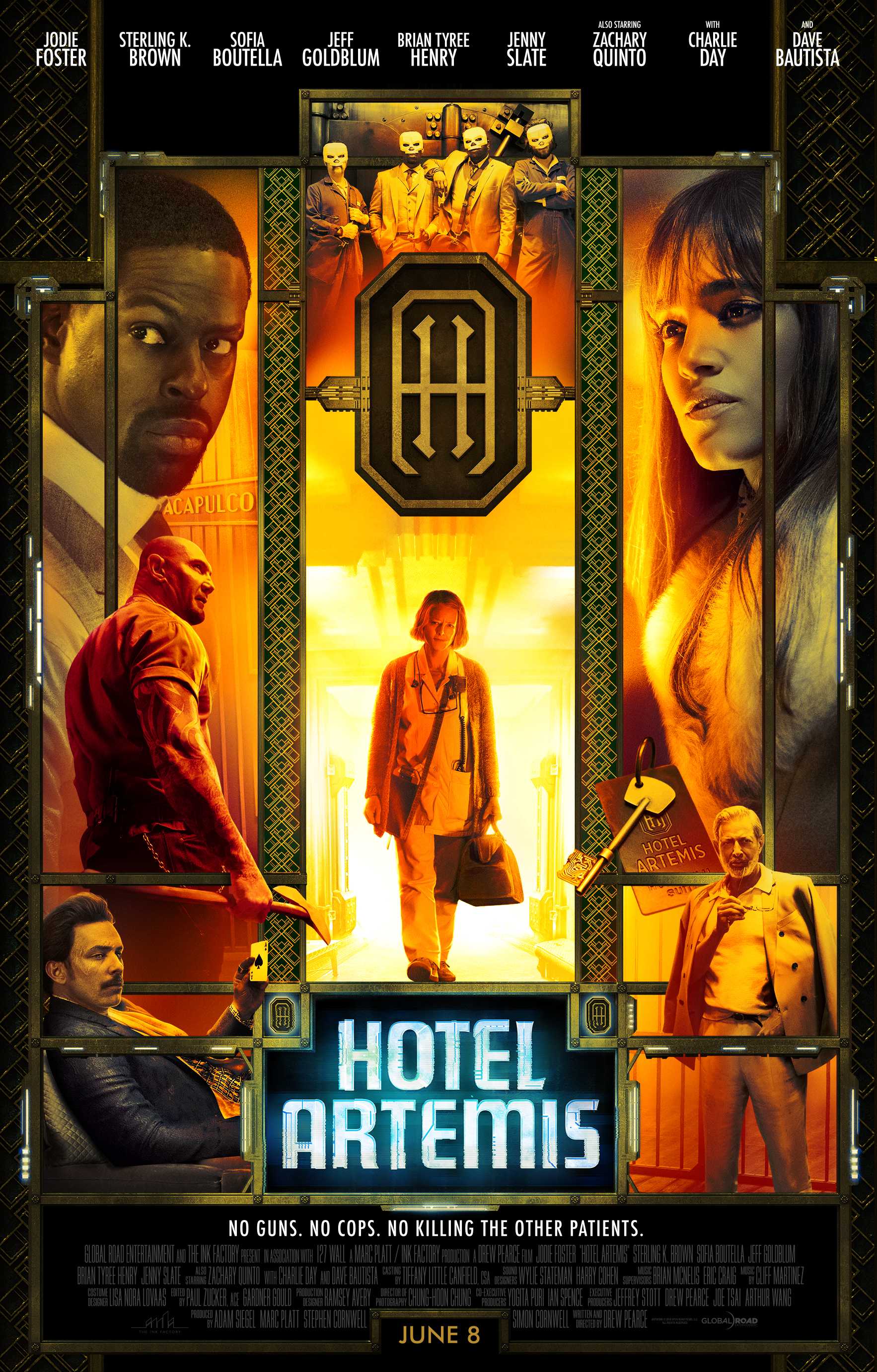 مشاهدة فيلم Hotel Artemis 2018 مترجم