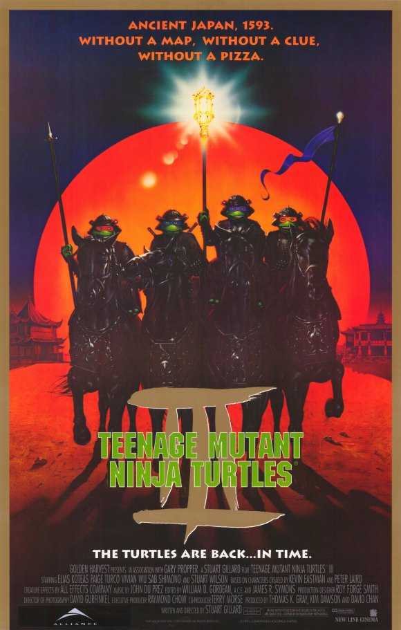 مشاهدة فيلم Teenage Mutant Ninja Turtles III 1993 مترجم