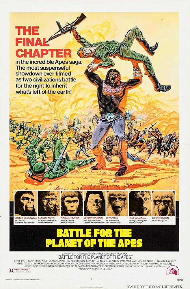 مشاهدة فيلم Battle For The Planet of the Apes 1973 مترجم