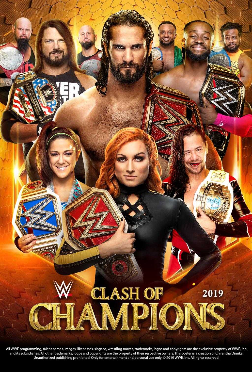 مشاهدة عرض WWE Clash Of Champions 2019 مترجم